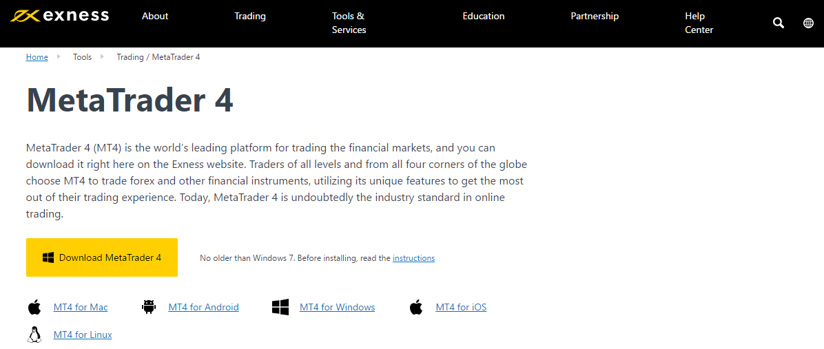 Exness Review MT4 Exness Review MT4